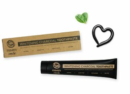 MOHANI_Whitening Charcoal Toothpaste naturalna pasta wybielająca z węglem