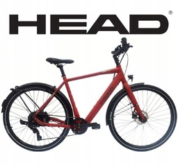 Rower Elektryczny Męski Trekkingowy 28 Head 250W Bafang