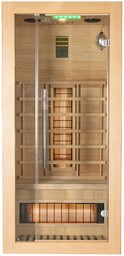 Sauna infrared EA1RS Natural z panelami solnymi