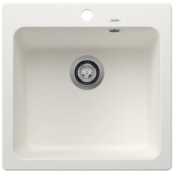 Blanco NAYA 5 526582 Granitowy Biały Zlewozmywak kwadratowy
