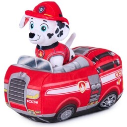 SPIN MASTER Maskotka Psi Patrol Marshall w pojeździe