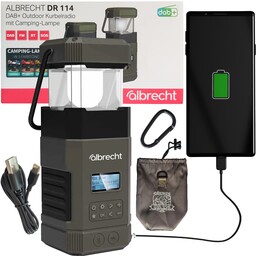 Albrecht Dr 114 Radio alarmowe Fm/dab+ Solar Dynamo
