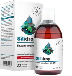 Aura Herbals Silidrop, krzem organiczny (MMST) 5 mg,