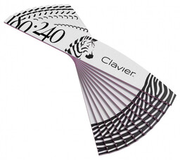 Clavier - Zestaw 10 pilników do paznokci -