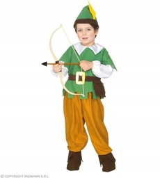 Strój Robin Hood Hooda Łucznika Bajka Legenda 116