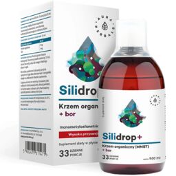 Aura Herbals Silidrop+, krzem organiczny (MMST) + bor,