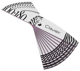 Clavier - Zestaw 10 pilników do paznokci -