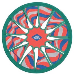 Frisbee Neoprenowy Dysk do Rzucania SCHILDKROT Red