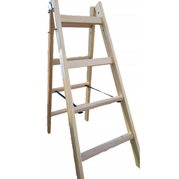 Drabina Drewniana Malarska 2x4 Rozstawna