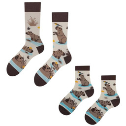 Todo Socks Zestaw Skarpet Capybara dla Rodzica