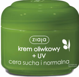 ZIAJA - Krem oliwkowy + UV - Cera