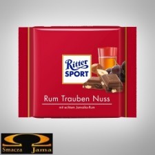 Czekolada Ritter Sport Rum Trauben Nuss 100g