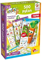 Lisciani CAROTINA - 500 PYTAń FARMA