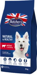 Butcher''s Natural&Healthy Dog Dry z Wołowiną 15 kg