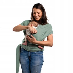 Chusta do noszenia dziecka Boba Wrap zielony