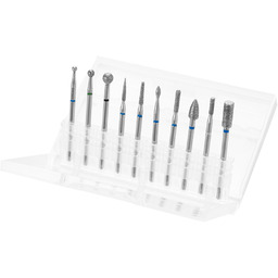 ZESTAW FREZÓW DIAMENTOWYCH 10 SZT.