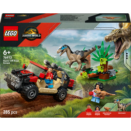 Lego 76972 Ucieczka terenówką przed raptorem