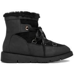 Śniegowce DeeZee 17125-1-BLACK PU Czarny