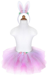 ZESTAW KRÓLIK ZAJĄCZEK TUTU+OPASKA