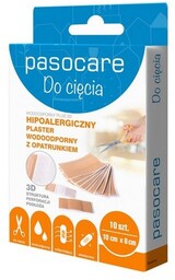 Pasocare Do cięcia Plastry wodoodporne 3D z opatrunkiem