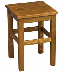 Taboret Kuchenny Stołek Prosty Nowoczesny dąb