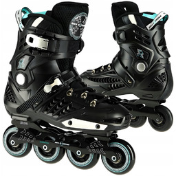 Młodzieżowe Łyżworolki Rolki Freeride Slalomowe 35