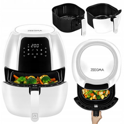 Frytkownica beztłuszczoa frytownica Zeegma Knapper 7,7L 1800W biała