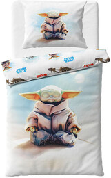 Pościel dziecięca Star Wars Baby Yoda, 140 x