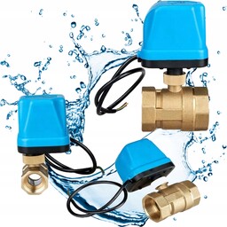 Elektrozawór Zawór Kulowy 1" cal 230V DN25 Siłownik