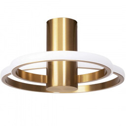 REA OSW-00962 LAMPA SUFITOWA PLAFON KRYSZTAŁOWA APP1403-CW ZŁOTA