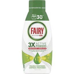 FAIRY ŻEL DO ZMYWARKI 600 ML. PLATINUM LEMON