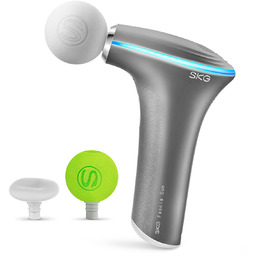 Masażer pistolet do masażu 3 głowice do całego