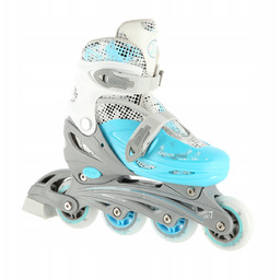 Rolki regulowane 4w1 łyżwy wrotki wymienna płoza roz.