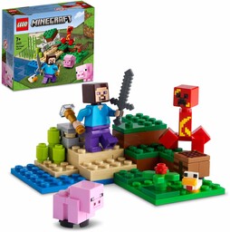 Klocki Lego Minecraft Zasadzka Creepera (21177)