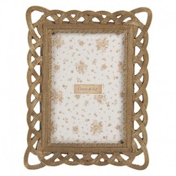Złota Ramka Na Zdjęcie O Clayre & Eef
