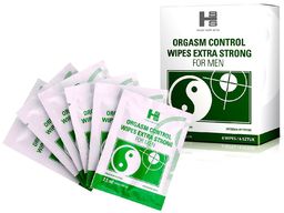 Orgasm Control Wipes chusteczki dla mężczyzn opóźniające wytrysk