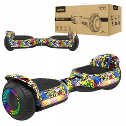 Deskorolka elektryczna Hoverboard deska 6,5" Led Rebel