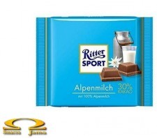 Czekolada Ritter Sport Alpine Milk Chocolate 100g
