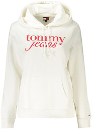 TOMMY HILFIGER BLUZA BEZ ZAMKA DAMSKA BIAŁA