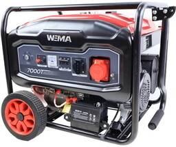 Agregat prądotwórczy trójfazowy WEIMA WM7000E-3 7.0kW