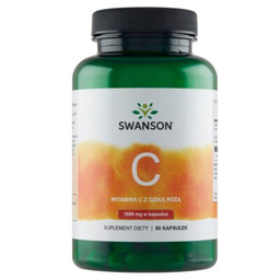 SWANSON Witamina C Dzika róża (90 kapsułek)