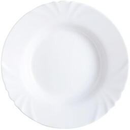 LUMINARC Talerz Cadix 23.8 cm Biały