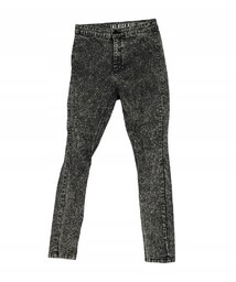 Czarne spodnie Jeansy damskie HIGH RISE JEGGING 38