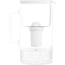 WESSPER Dzbanek filtrujący Borosilicate AquaClassic Biały