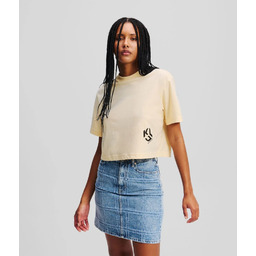 Karl Lagerfeld Jeans t-shirt bawełniany damski A2W17076