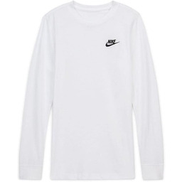 Nike Chłopcy B NSW Tee Ls Emb Futura