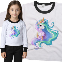 Piżama dziecięca Unicorn Jednorożec Księżniczka 86/92