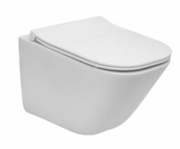 Roca Gap Square Compacto miska WC wisząca Rimless