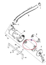 FILTR POWIETRZA ZEWNĘTRZNY C17225/3 - 161100190028 - 3146939R1