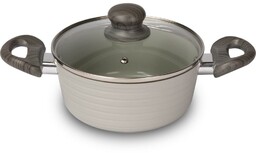 Lamart LT1267 Naczynie żaroodporne z pokrywkąStripe, śr. 20